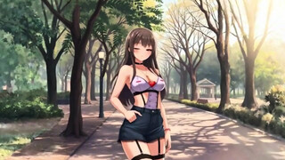 Adorable marvelous female tempts me with sensuous moves to turn me on (Over college-aged) (Manga porn) (AI-Generated)