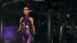 super-cute elf with yummy booty attempts to get out of the labyrinth