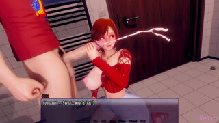 three dimensional Sandy-haired COUGAR Jerks and Munches Your Man sausage