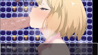 Lovely blond lady ejaculates a few times on different jizz-shotguns. Manga porn game, visual novel.